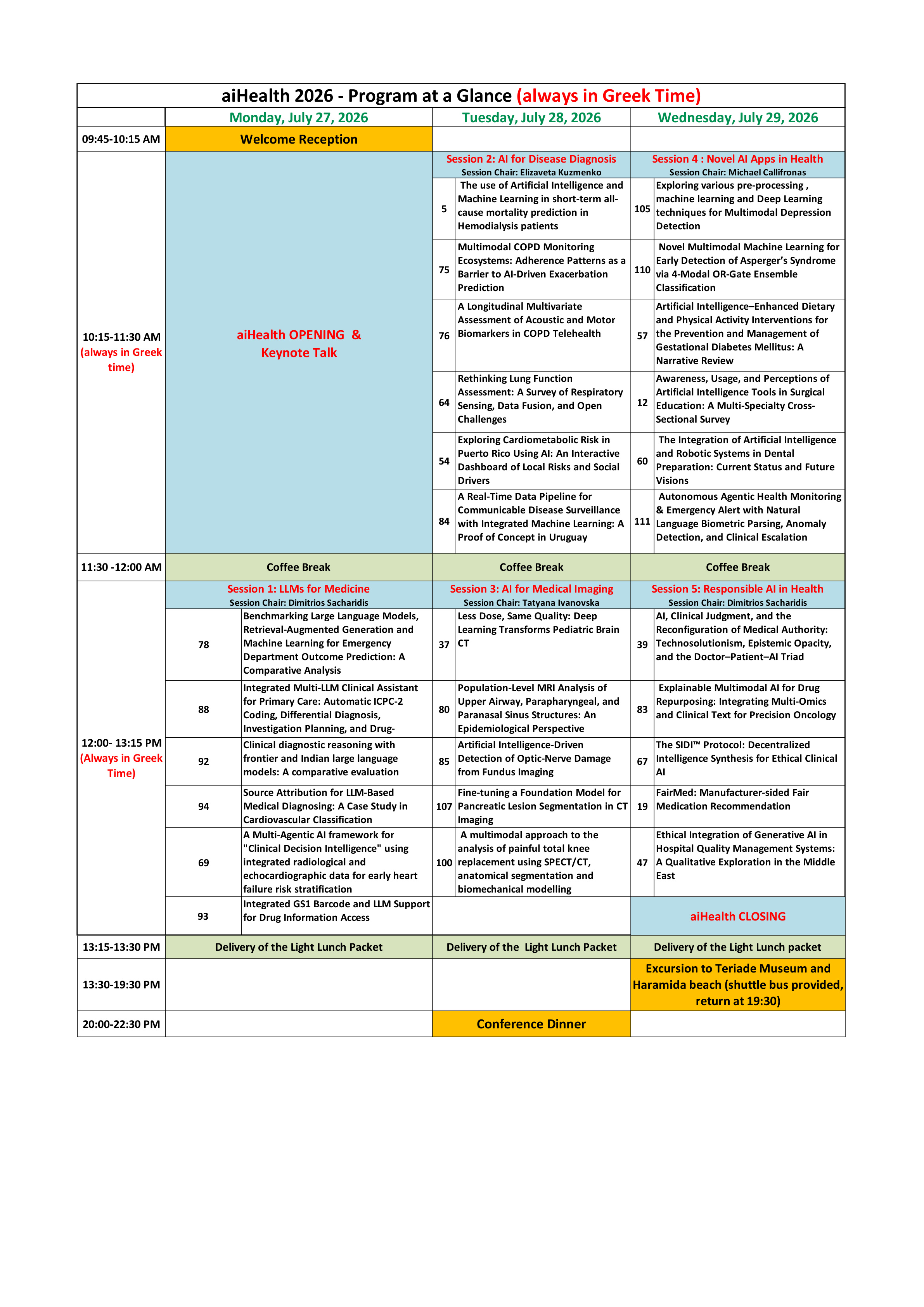Final Program